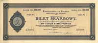 bilet skarbowy na 100.000 marek polskich 1.02.1923, seria IV, Moczydłowski B 12