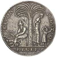 Stefan Batory- medal na zdobycie Inflant i Połocka w 1582 r, Aw: Popiersie króla w szubie i czapie..