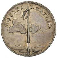 medal nagrodowy \Equiti Dextero\" autorstwa J. F. Holzhaeussera 1775 r.