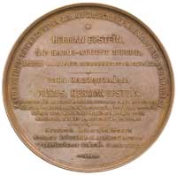 otwarcie Drogi Żelaznej Warszawsko-Bydgoskiej- medal autorstwa Michaux 1862 r. Aw: Napis w otoku, ..
