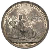 baron Joan Derck van der Capellen tot den Poll- medal autorstwa J. G. Holtzheya 1785 r., Aw: Siedz..