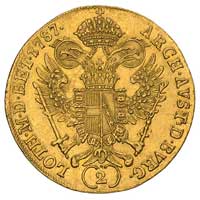 Józef II 1765-1790, dwudukat 1787/E Karlsburg, złoto, 6.95 g, Fr. 200