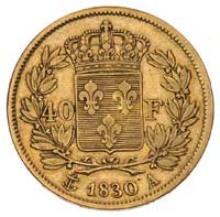 40 franków 1830/A, Paryż, Fr. 547, złoto, 12.80 g