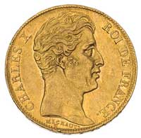 20 franków 1825/W, Lille, Fr. 550, złoto, 6.41 g