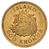 500 koron 1961, Fr. 1, złoto, 8.97 g