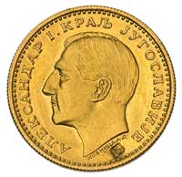 dukat 1932, Kovnica, kontrasygnata dla Serbii: kłos zboża, Fr. 5, złoto, 3.48 g