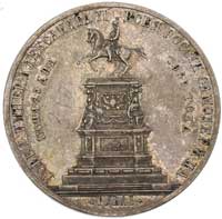 rubel pomnikowy 1859, Petersburg, Bitkin 567, delikatna patyna