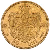 20 lei 1890/B, Bukareszt, Fr. 3, złoto, 6.43 g