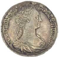 Maria Teresa 1740-1780, półtalar 1743 KB, Krzemnica, Huszar 1682, Herinek 711, ciemna patyna