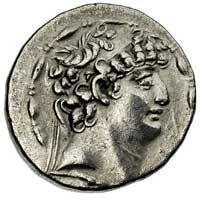 SYRIA- Filip Filadelfos 93-83 pne, tetradrachma, Aw: Głowa w diademie w prawo, Rw: Zeus na tronie ..