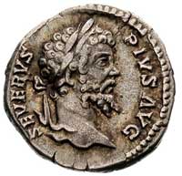 Septymiusz Sewer 193-211, denar (201-210), Aw: P