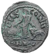 MOESIA SUPERIOR-Viminacjum, Trebonianus Gallus, 251-253 AE-27, Aw: Popiersie w prawo i napis Rw: M..