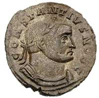 Konstancjusz I 293-306, follis, Lyon, Aw: Popier