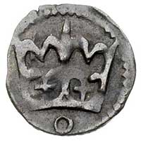 denar koronny, Aw: Orzeł, Rw: Korona, pod nią litera O. Gum. 466, 0.45 g