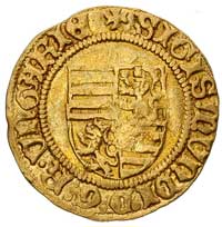 Zygmunt 1387-1437 goldgulden przed 1427 r, Aw: T