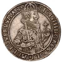 talar 1631, Bydgoszcz, smukłe popiersie króla bez kokardy, na początku i na końcu napisu rozetka, ..
