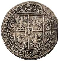 ort 1622, Bydgoszcz, moneta z końca blachy, ciem