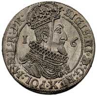 ort 1623, Gdańsk, moneta wybita uszkodzonym stemplem, ale bardzo ładnie zachowana