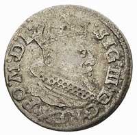 zestaw monet: grosz 1625 Wilno, Ivanauskas 1021:198, oraz szeląg 1614, Wilno, (odmiana napisu SIGI..