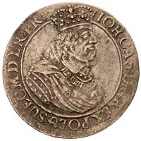 ort 1662, Gdańsk, T. 2, moneta bita skorodowanym stemplem