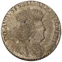 dwuzłotówka (8 groszy) 1753, \efraimek, odmiana z dużym napisem 8 GR i literami E-C