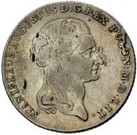 talar 1794, Warszawa, Plage 373, Dav. 1623, moneta wybita uszkodzonym stemplem
