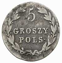 5 groszy 1824, Warszawa, Plage 120, Bitkin 862 R