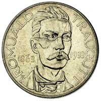10 złotych 1933, Warszawa, Romuald Traugutt, Parchimowicz 122, wyszukana, bardzo ładna moneta
