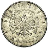 10 złotych 1934, Warszawa, Józef Piłsudski, Parchimowicz 124 a
