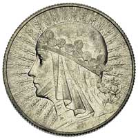 5 złotych 1932, Anglia, Głowa Kobiety, Parchimowicz 116 b, bardzo ładne