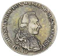 talar 1785, Wrocław, odmiana z literą K pod popiersiem, F.u.S. 2472, Dav. 2879, patyna