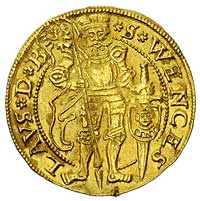 Ferdynand I 1527-1564, dukat 1551, Wrocław, F.u.S. 4324, Fr. 445, złoto 3.54 g
