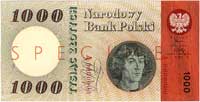 1000 złotych 29.10.1965, seria A 0000000 / 00013