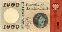 1000 złotych 29.10.1965, seria A 0000000 bez nad
