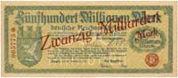 Sopot- 20 miliardów marek z 28.09.1923, Keller 5816.d