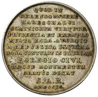 Stanisław Małachowski marszałek Sejmu Czteroletniego- medal autorstwa J. F. Holzhaeussera 1790 r. ..