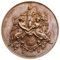 Powszechna Wystawa Krajowa we Lwowie 1894 r.- medal autorstwa A. Popiela i A, Schindlera, Aw: Roln..