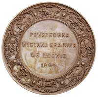 Powszechna Wystawa Krajowa we Lwowie 1894 r.- medal autorstwa A. Popiela i A, Schindlera, Aw: Roln..