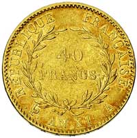 40 franków AN XI (1802/1803)A, Paryż, Fr. 479, z