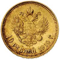 10 rubli 1910, Petersburg, Bitkin 15 R, Fr. 179,