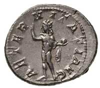 Gordian III 238-244, antoninian, Aw: Popiersie w prawo w koronie radialnej i napis. Rw: Stojący So..
