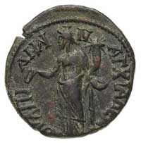 TRACJA- Anchialos, Gordian III 238-244, AE-26, Aw: Popiersia Gordiana i Trankiliny zwrócone do sie..