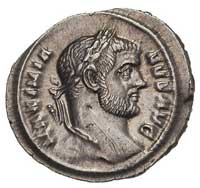 Maksymian 286-305, argenteus, Rzym, Aw: Popiersi
