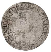 grosz 1535, Wilno, odmiana z literą N pod Pogonią, ciekawe połączenie awersu (Ivanauskas 375:45) i..