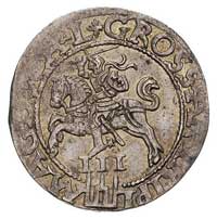 zestaw monet: trojak 1562, Wilno, (połączenie awersu Ivanauskas 618:93 z napisem na rewersie GROSS..