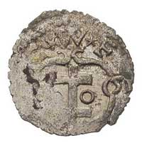 denar 1551, Wschowa, gwiazdki pomiędzy literami, T. 30, bardzo rzadki i ładny, jak na ten typ monety