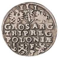 trojak 1595, Lublin, odmiana ze znakiem Daniela 