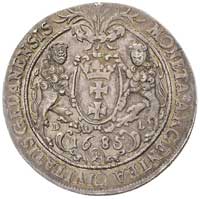 talar 1685, Gdańsk, Aw: Popiersie i napis wokoło IOAN III D G REX POLON M D L RUS PRUS MAS, Rw: He..