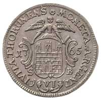 szóstak 1765 Toruń, odmiana napisu STANISL AVG, Plage 520, bardzo rzadka moneta (30 złotych w cenn..