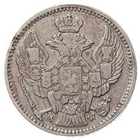 20 kopiejek = 40 groszy 1850, Warszawa, wieniec 